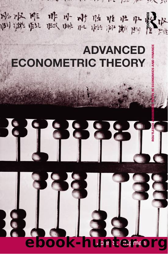 Advanced Econometric Theory by Chipman John;