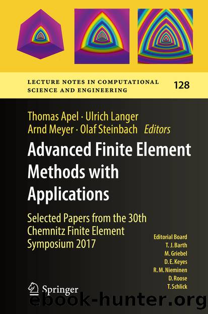 Advanced Finite Element Methods with Applications by Unknown