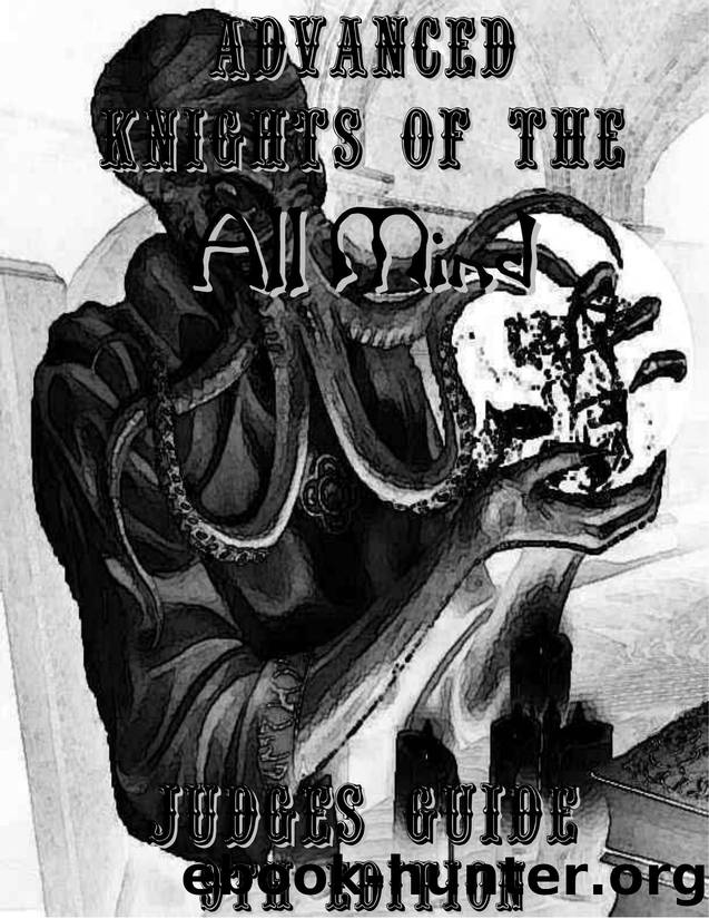 Advanced Knights of the All Mind Judges Guide (9e) by Unknown