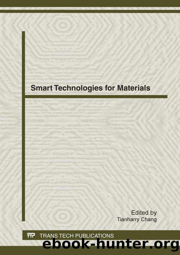 Advanced Materials Research, Volume 530 : Smart Technologies for Materials by Chang Tianharry(Editor)