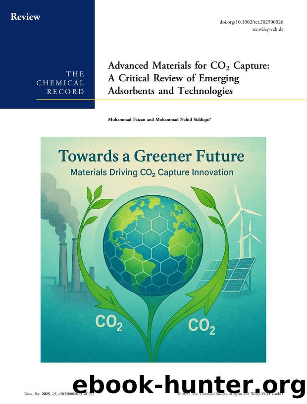 Advanced Materials for CO2 Capture: A Critical Review of Emerging Adsorbents and Technologies by Muhammad Faizan & Mohammad Nahid Siddiqui