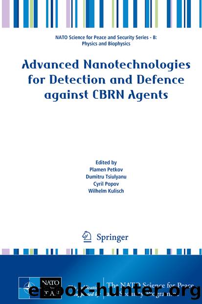 Advanced Nanotechnologies for Detection and Defence against CBRN Agents by Plamen Petkov Dumitru Tsiulyanu Cyril Popov & Wilhelm Kulisch