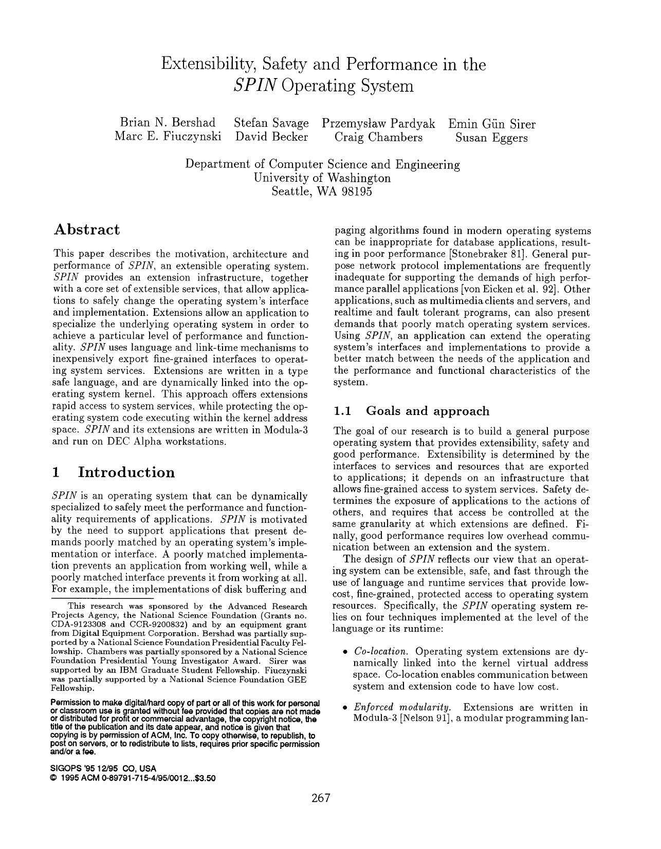 Advanced Operating Systems - Structure, Virtualization, Synchronization and Communication, Distributed Systems, RPC, Giant-Scale Computing, Security by Various