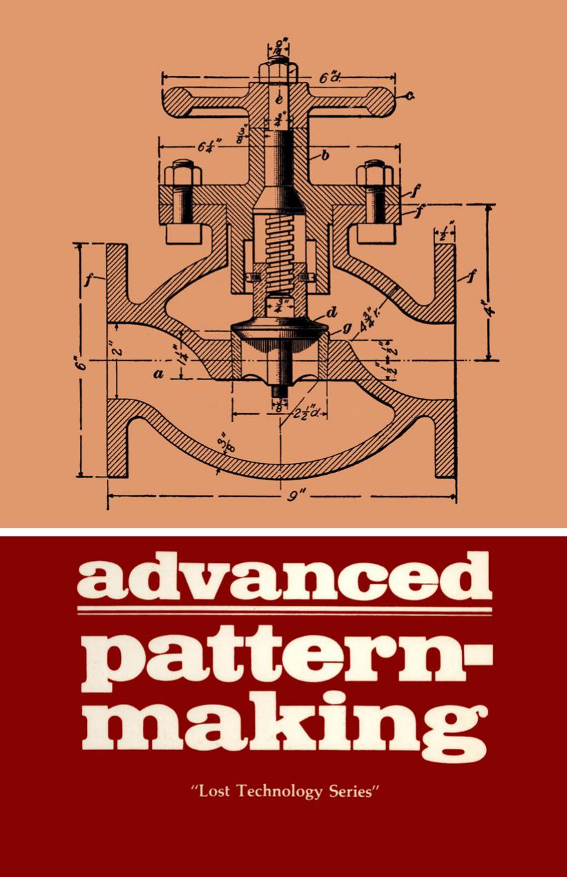 Advanced Pattern Making by Lost Tecnology Series by Unknown