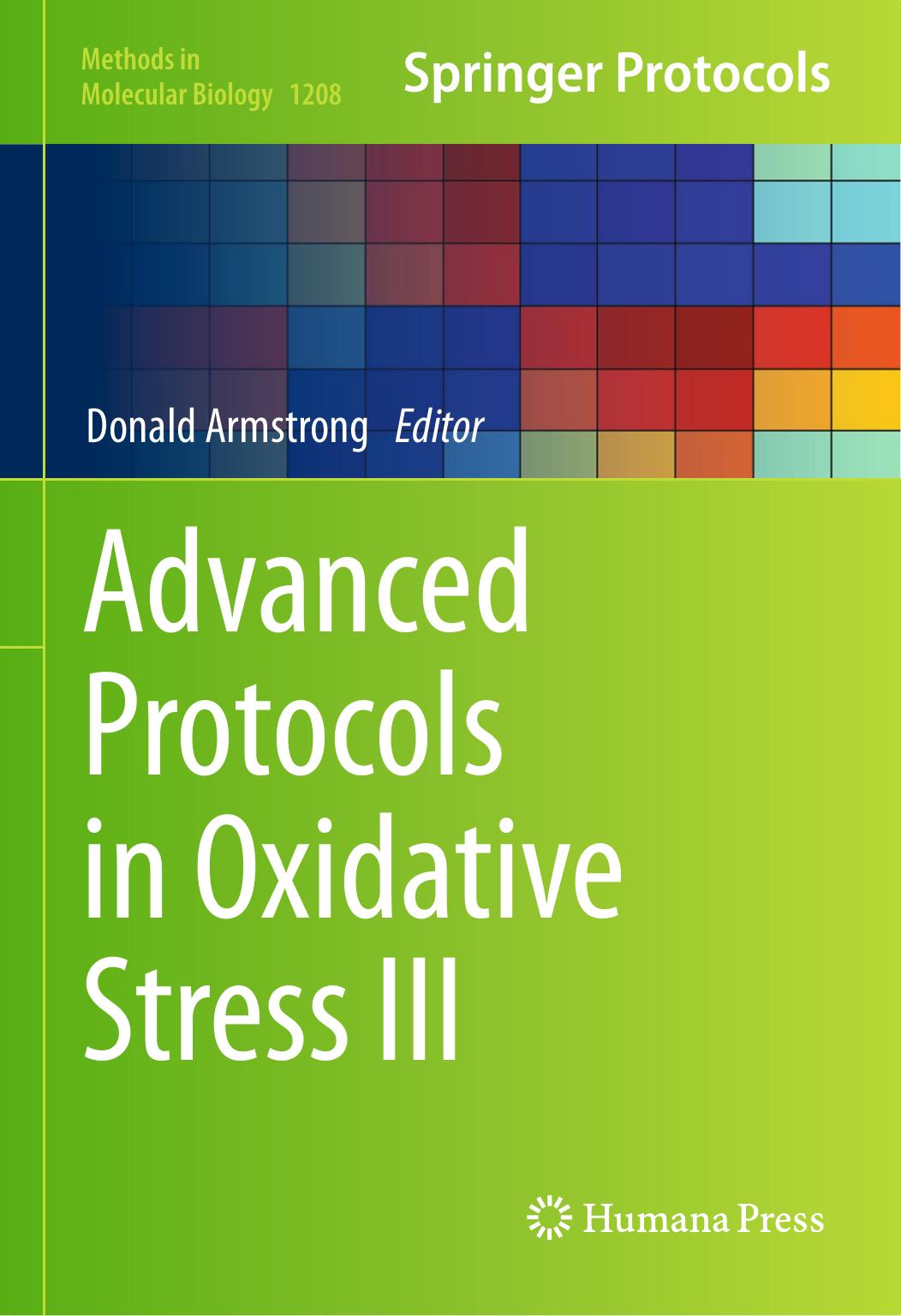 Advanced Protocols in Oxidative Stress III by Donald Armstrong (eds.)