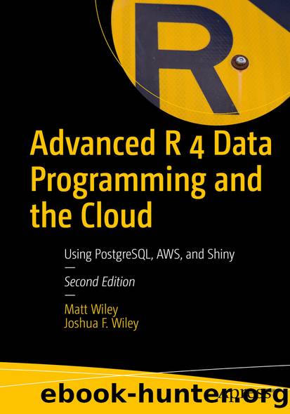 Advanced R 4 Data Programming and the Cloud by Matt Wiley & Joshua F. Wiley