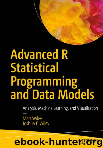 Advanced R Statistical Programming and Data Models by Matt Wiley & Joshua F. Wiley