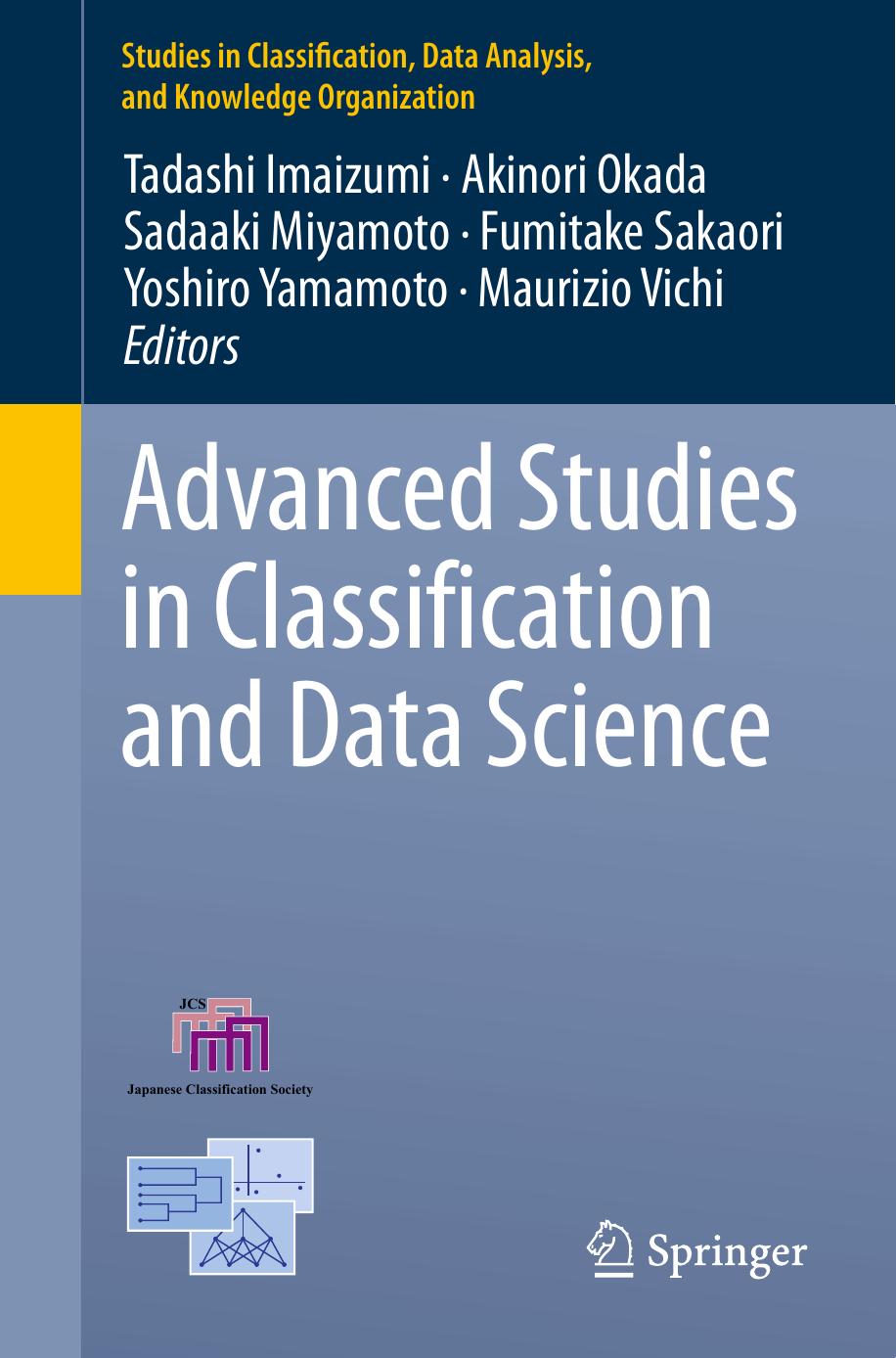 Advanced Studies In Classification And Data Science by unknow