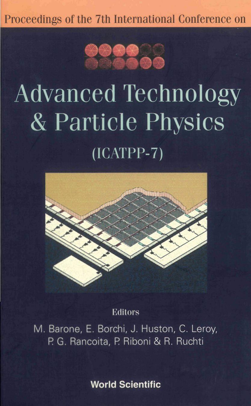 Advanced Technology and Particle Physics by Unknow