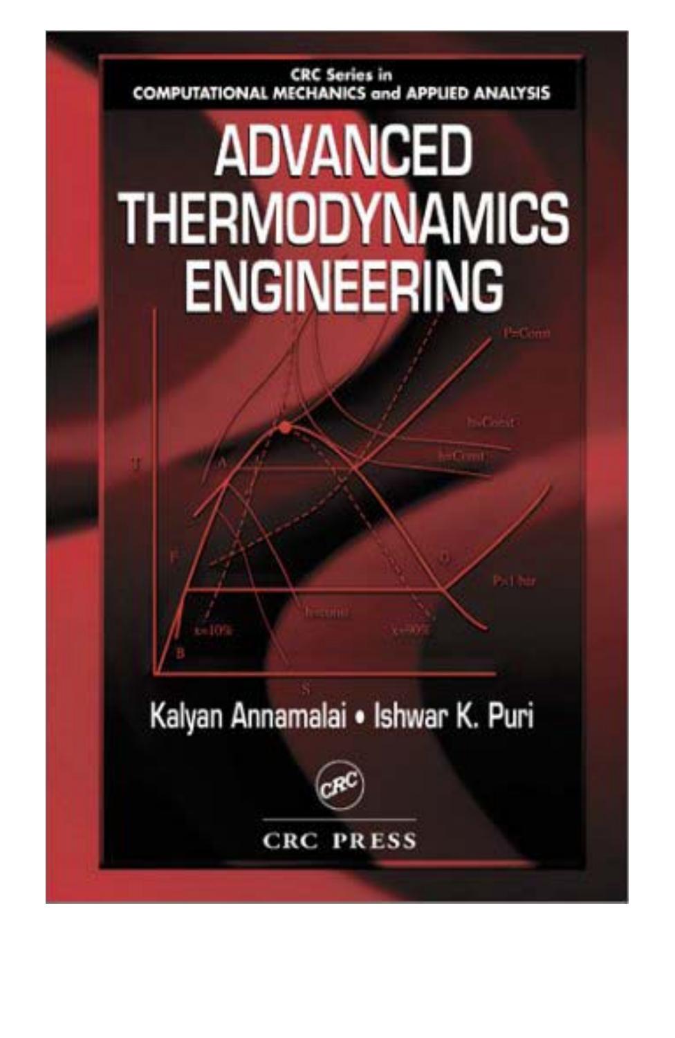 Advanced Thermodynamics Engineering by Unknown
