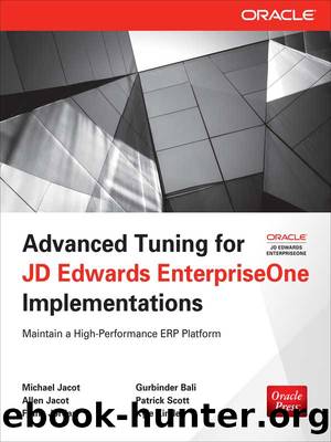 Advanced Tuning for JD Edwards EnterpriseOne Implementations by Michael Jacot