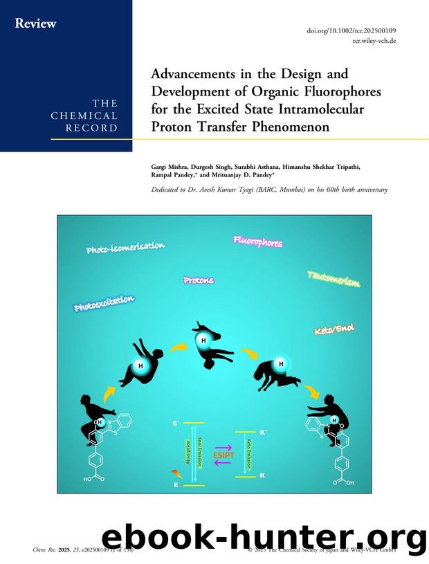Advancements in the Design and Development of Organic Fluorophores for the Excited State Intramolecular Proton Transfer Phenomenon by unknow
