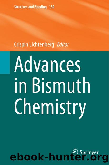 Advances in Bismuth Chemistry by Unknown