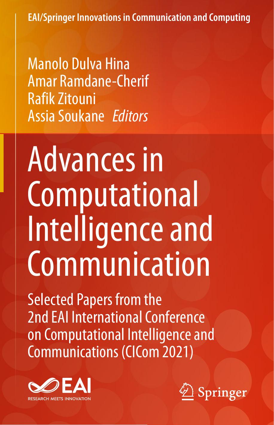 Advances in Computational Intelligence and Communication by Unknown