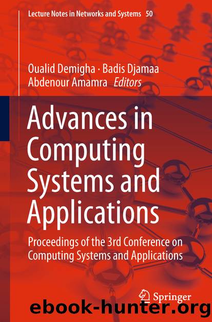Advances in Computing Systems and Applications by Unknown