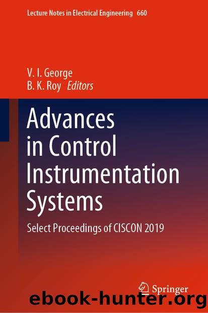 Advances in Control Instrumentation Systems by Unknown