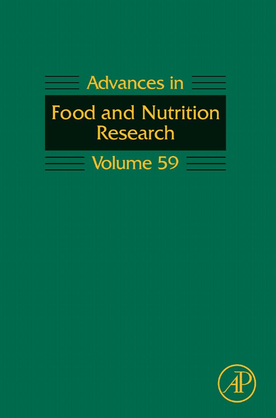 Advances in Food and Nutrition Research. Volume 59 by Taylor Steven L