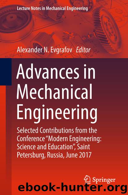 Advances in Mechanical Engineering by Alexander N. Evgrafov