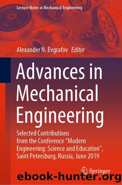 Advances in Mechanical Engineering by Unknown