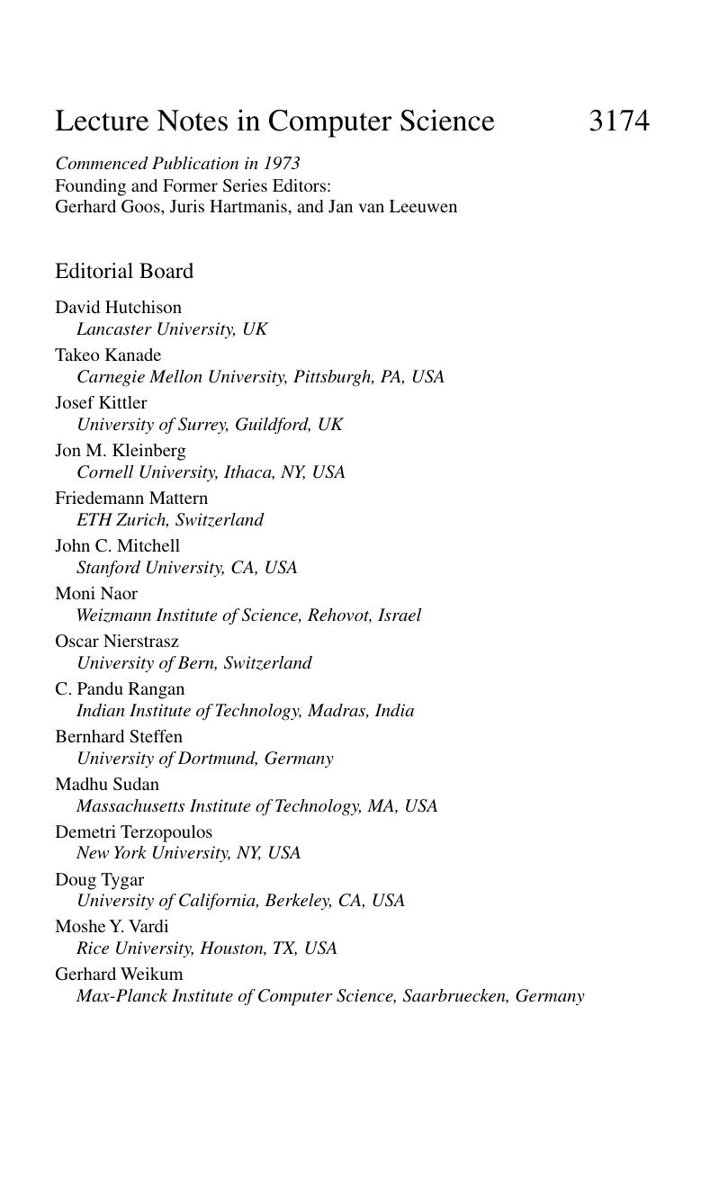 Advances in Neural Networks - ISNN 2004: International Symposium on Neural Networks, Dalian, China, August 19-21, 2004, Proceedings, Part II by Xusheng Lei Jianbo Su (auth.) Fu-Liang Yin Jun Wang Chengan Guo (eds.)