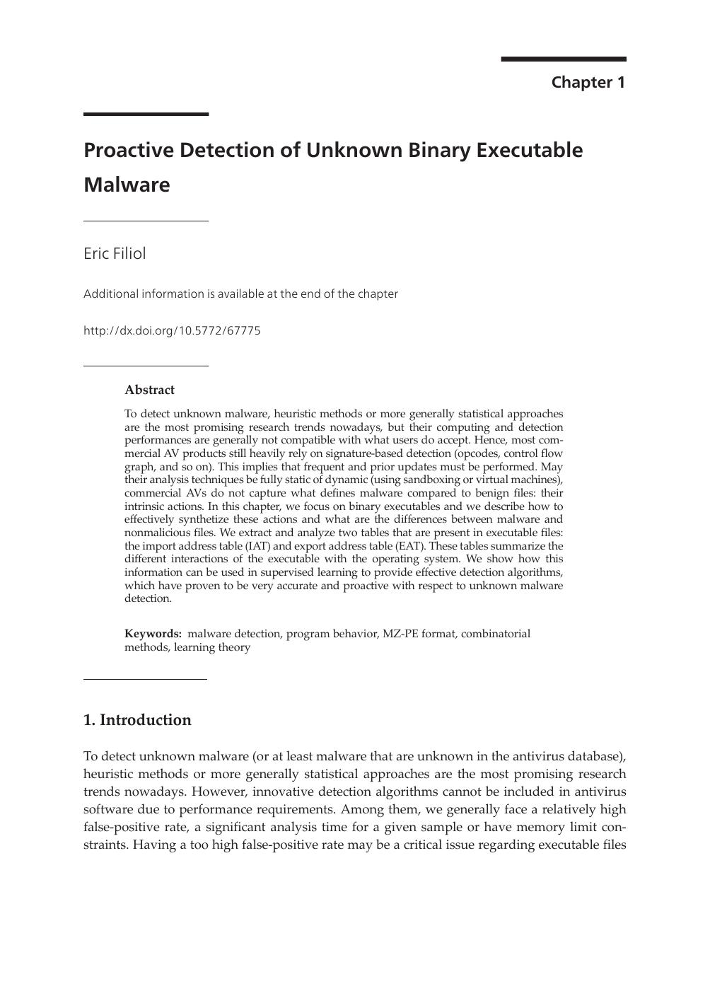Advances in Security in Computing and Communications by Unknow