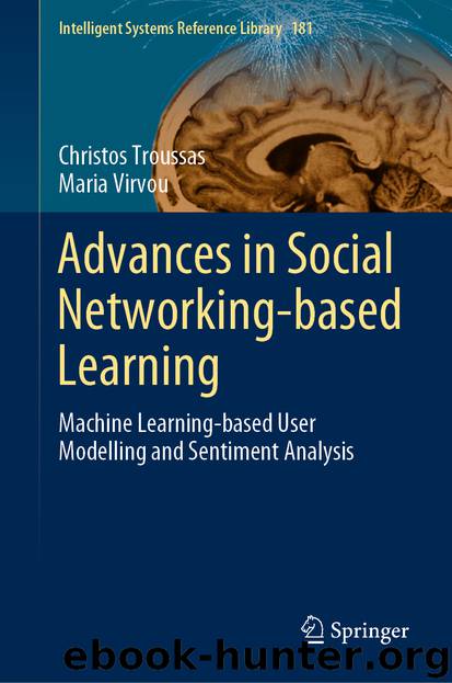 Advances in Social Networking-based Learning by Christos Troussas & Maria Virvou