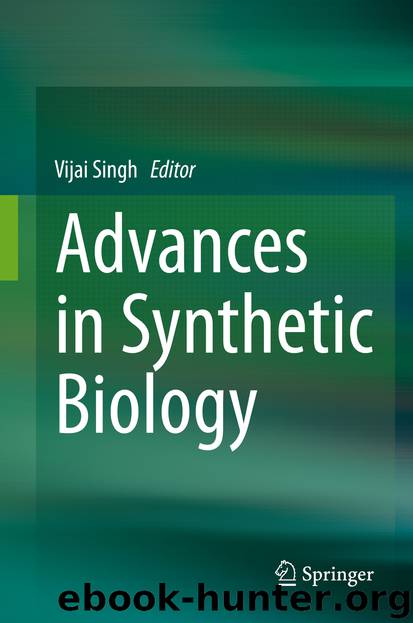 Advances in Synthetic Biology by Unknown