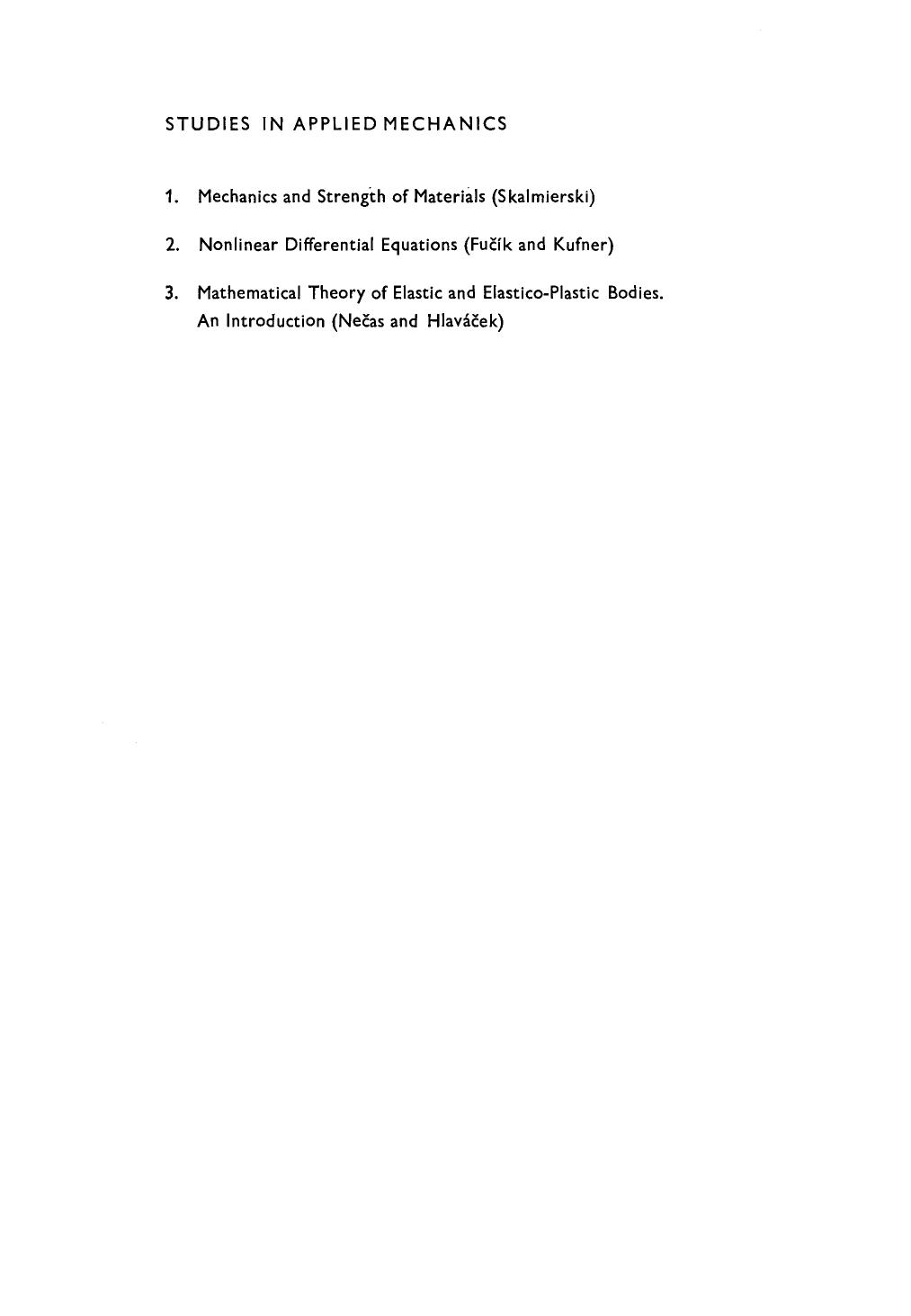 Advances in the theory of plates and shells by G Z Voyiadjis