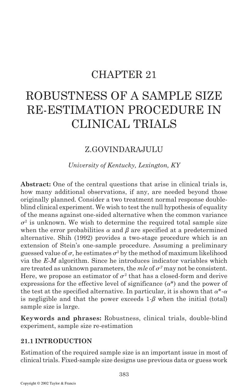 Advances on Methodological and Applied Aspects of Probability and Statistics by Z.GOVINDARAJULU