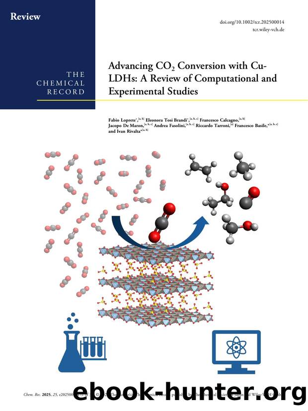 Advancing CO2 Conversion with CuâLDHs: A Review of Computational and Experimental Studies by unknow