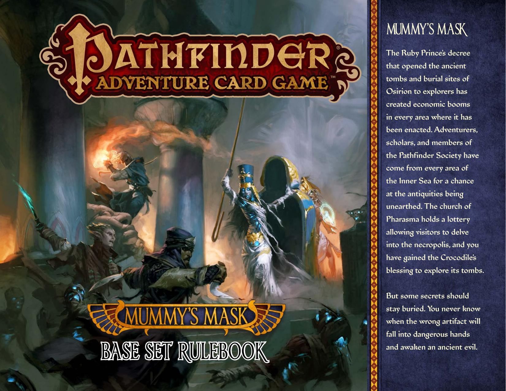 Adventure Card Game Adventure 3-0 Basic Set Rulebook by Unknown