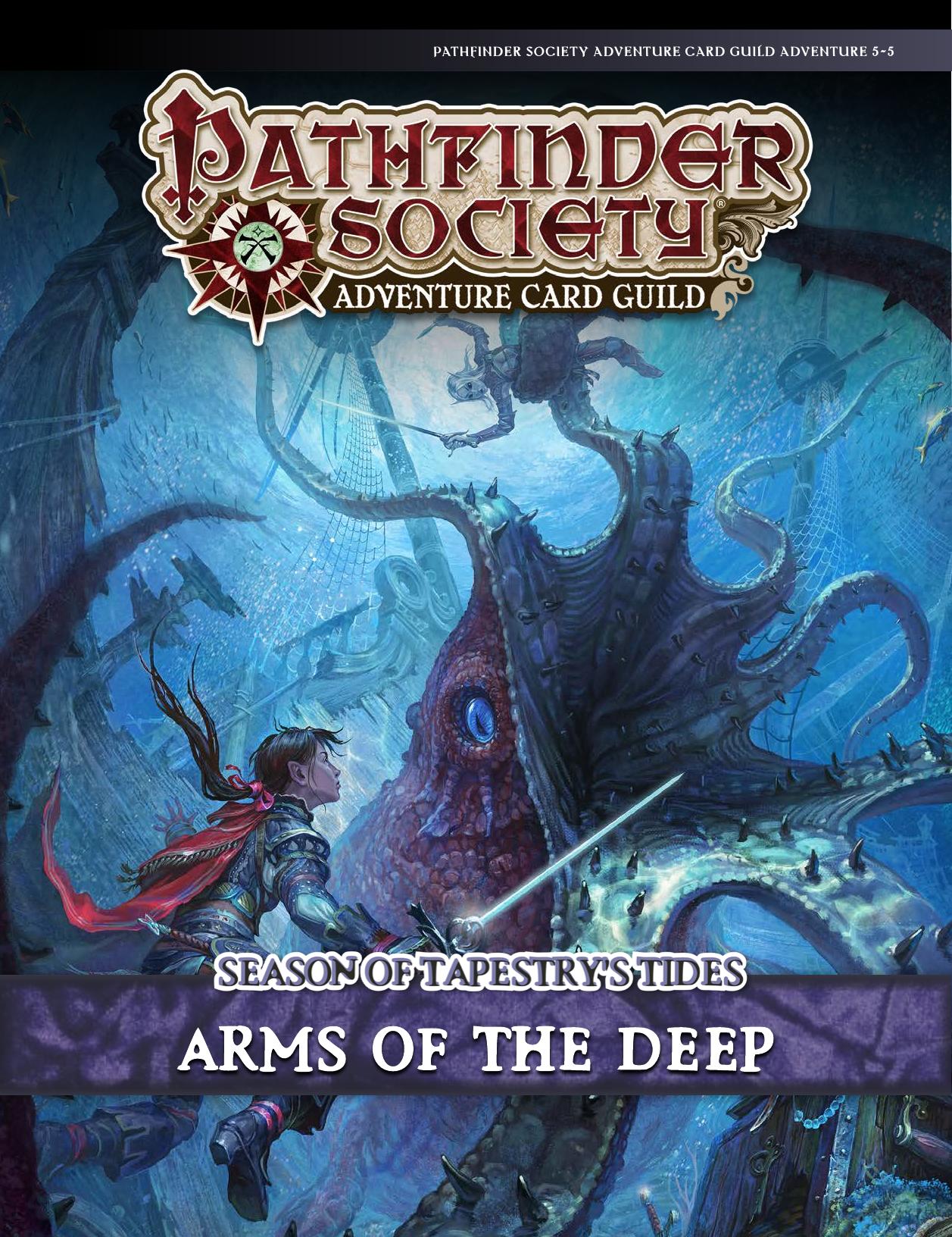 Adventure Card Game Adventure 5-5 Arms of the Deep by Unknown