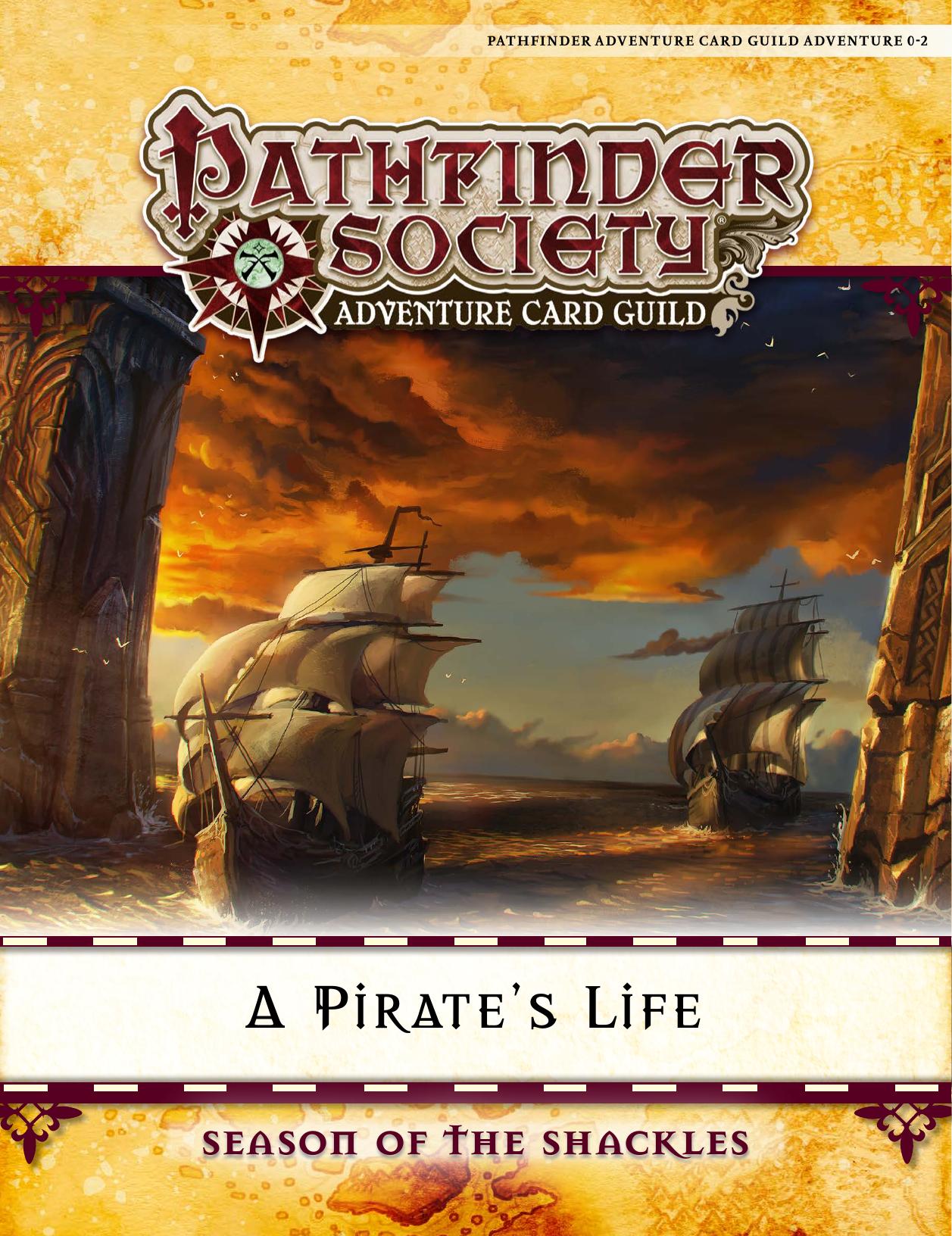 Adventure Card Guild Adventure 0-2 A Pirate's Life v2 by Unknown