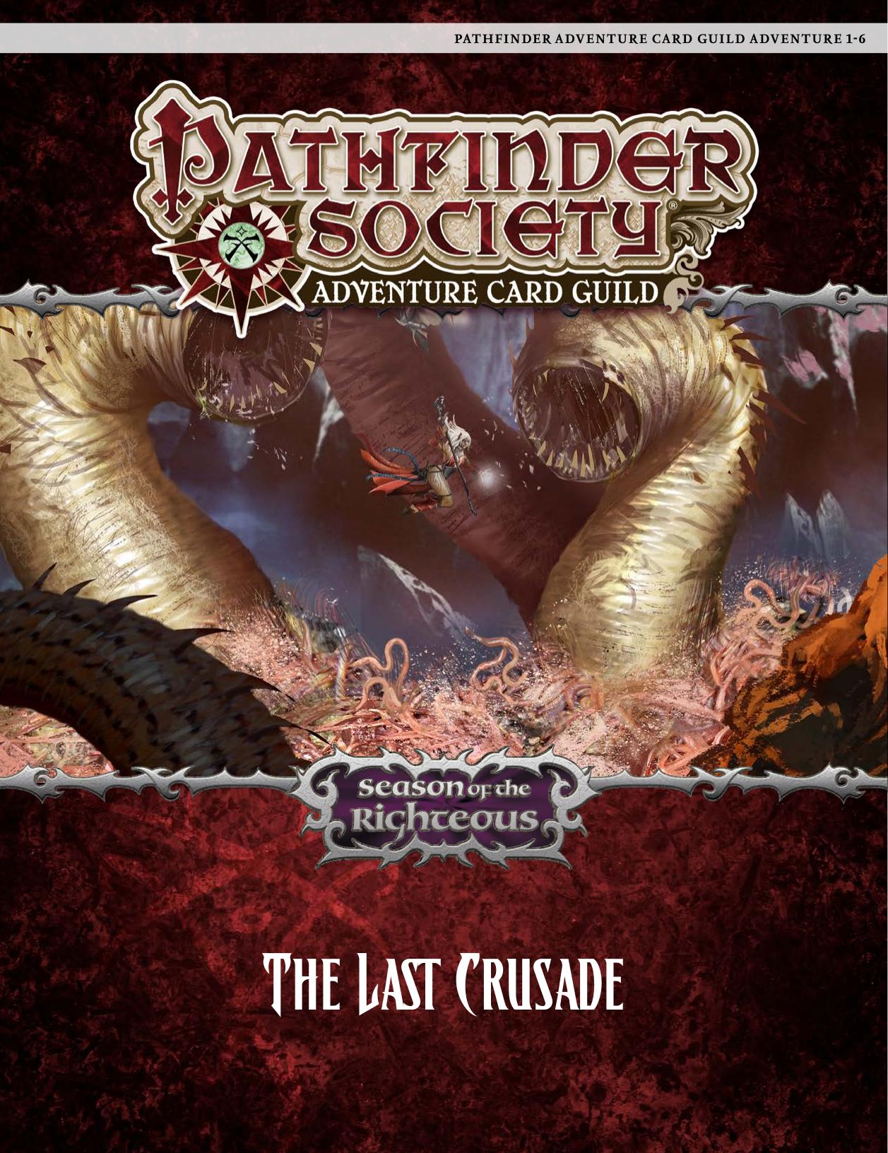 Adventure Card Guild Adventure 1-6 The Last Crusade by Unknown