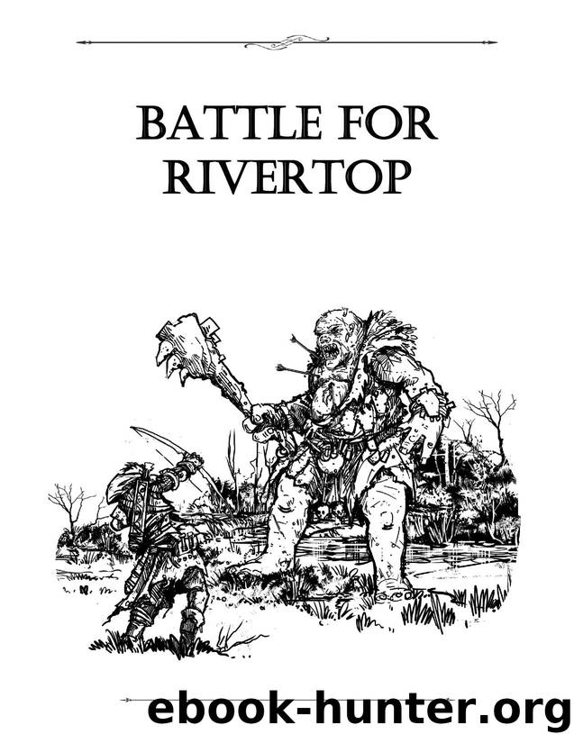 Adventure Frameworks #24 Battle For Rivertop (White) (LowFG) by Unknown