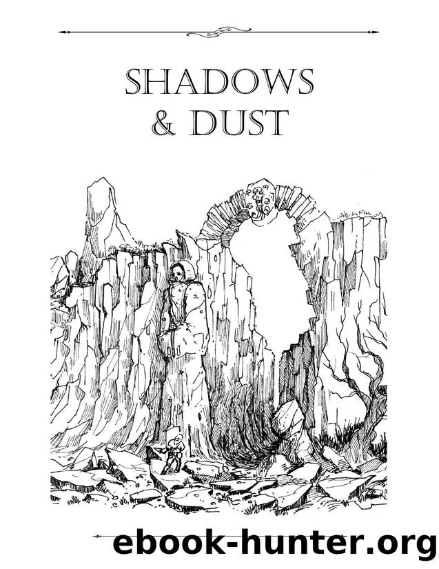Adventure Frameworks #37 Shadows & Dust (White) (LowFG) by Unknown