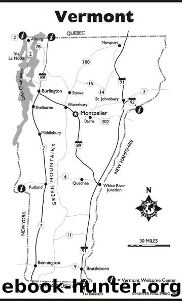 Adventure Guide to Vermont by Elizabeth L. Dugger