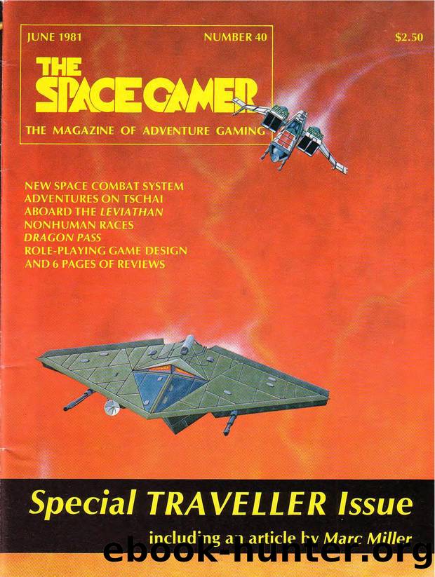 Adventures on Fritz Leiber's World of Tschai (Space Gamer 40 extract) by Unknown