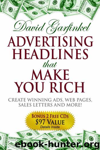 Advertising Headlines that Make You Rich by Garfinkel David