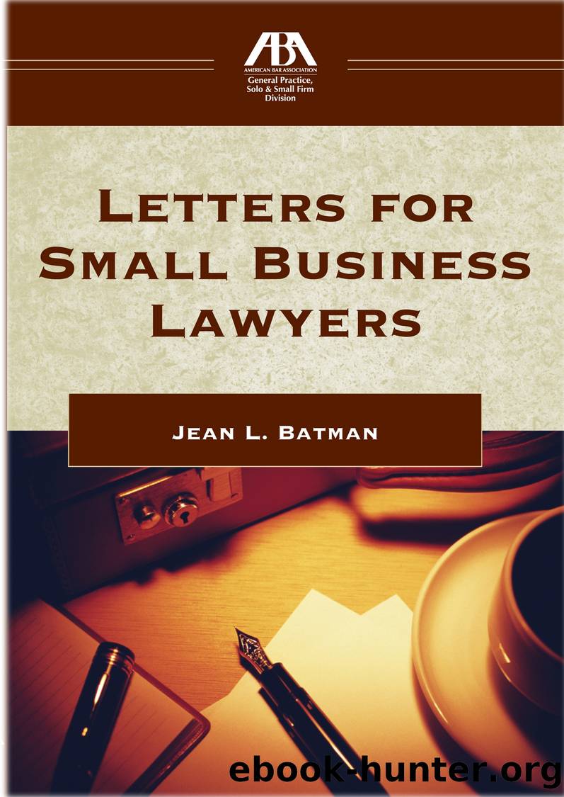 Advising the Small Business by Jean L. Batman