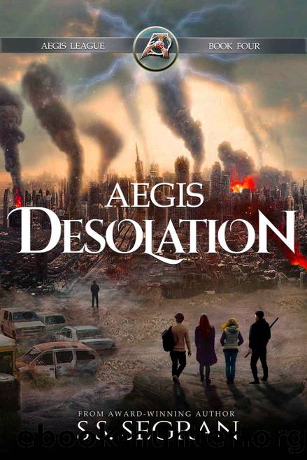 Aegis Desolation: Action-Adventure Apocalyptic Mystery Thriller (Aegis League Series Book 4) by S.S. Segran