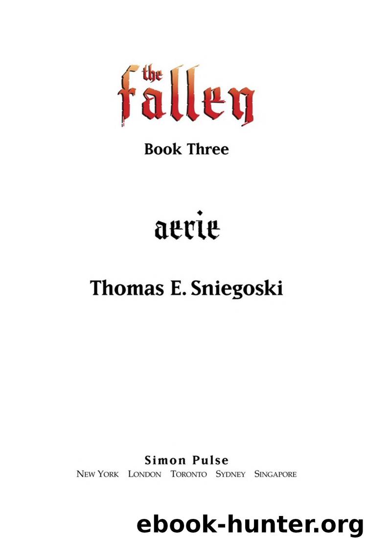 Aerie: Fallen 4 by Thomas E. Sniegoski