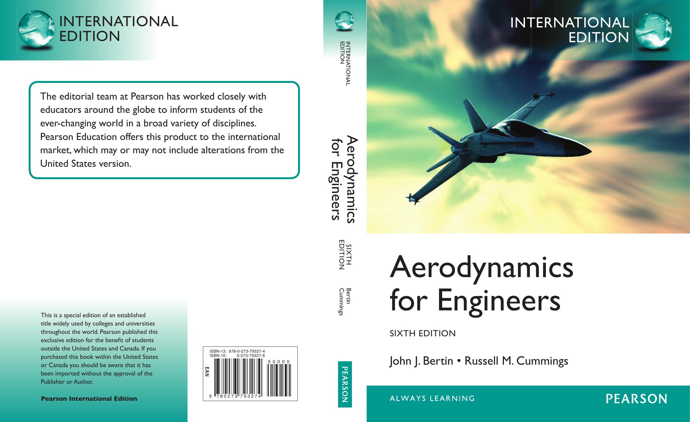 Aerodynamics for Engineers, 6th Edition [2014] by Unknown