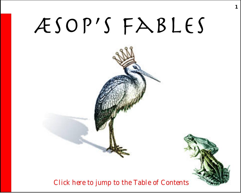 Aesop's Fables by Aesop