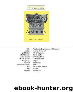 Aesthetics by James W. Manns