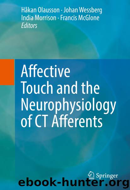 Affective Touch and the Neurophysiology of CT Afferents by Håkan Olausson Johan Wessberg India Morrison & Francis McGlone