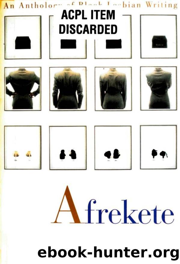Afrekete  An Anthology of Black Lesbian Writing by Catherine E. McKinley by Unknown