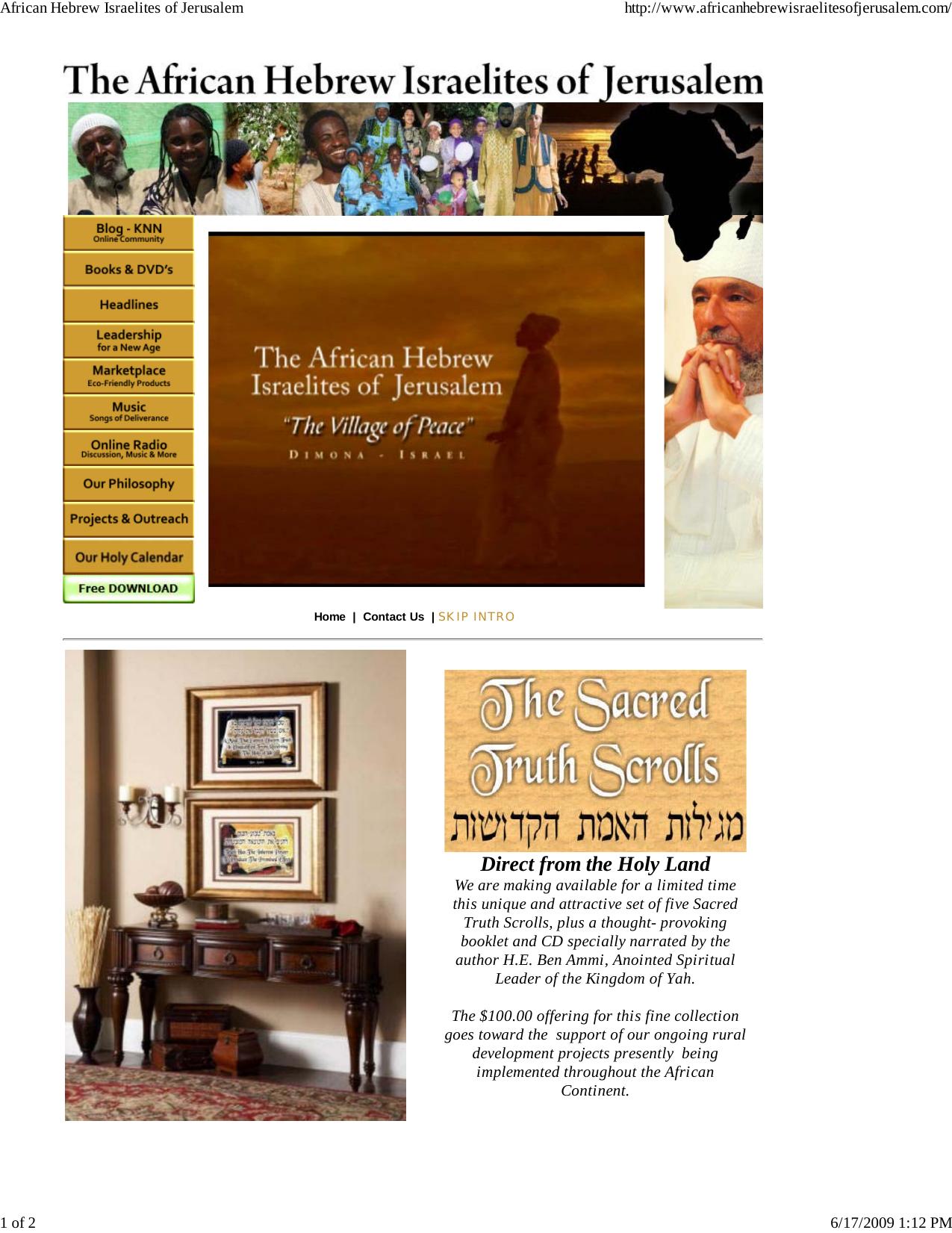 African Hebrew Israelites o... by Hillary