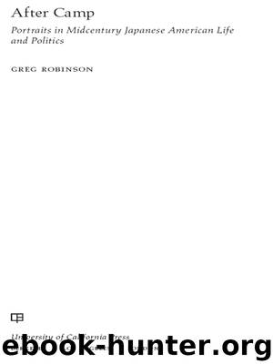 After Camp by Robinson Greg