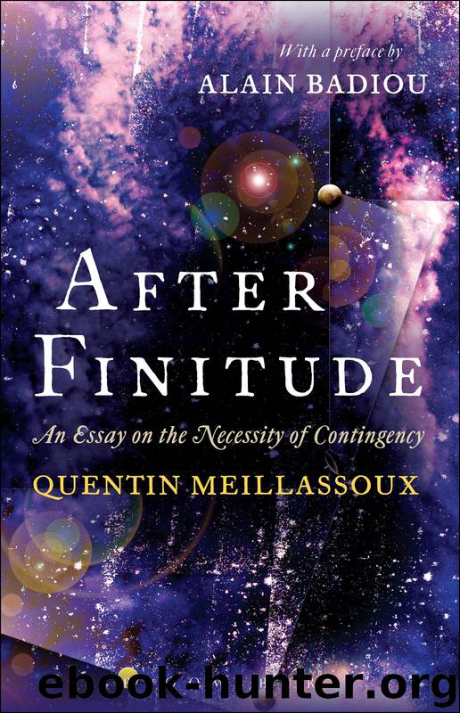 After Finitude by Quentin Meillassoux